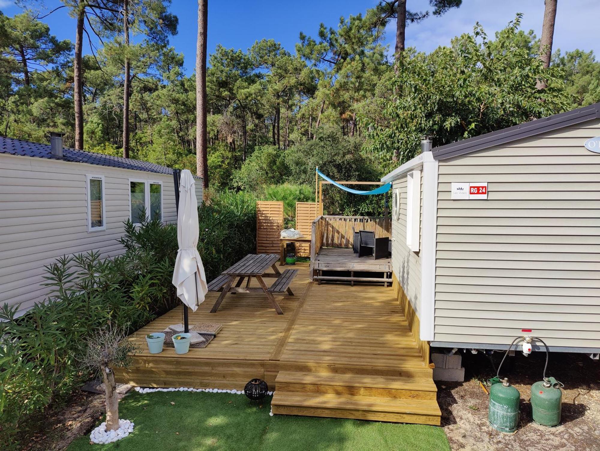 Mobile-Home 6 Personnes Cap Ferret Claouey Exterior photo